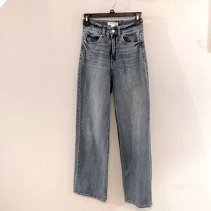 H&M High Waisted Wide Leg Jeans